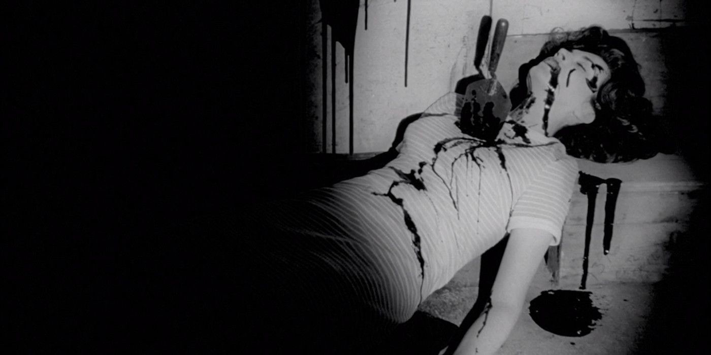 The trowel death in the original Night of the Living Dead was almost completely terrifying
