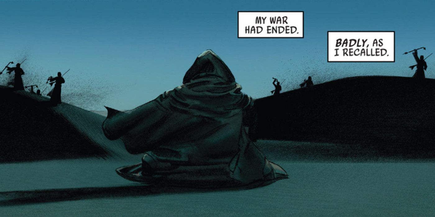 Star Wars Comics: Obi-Wan Meditates in Exile on Tatooine