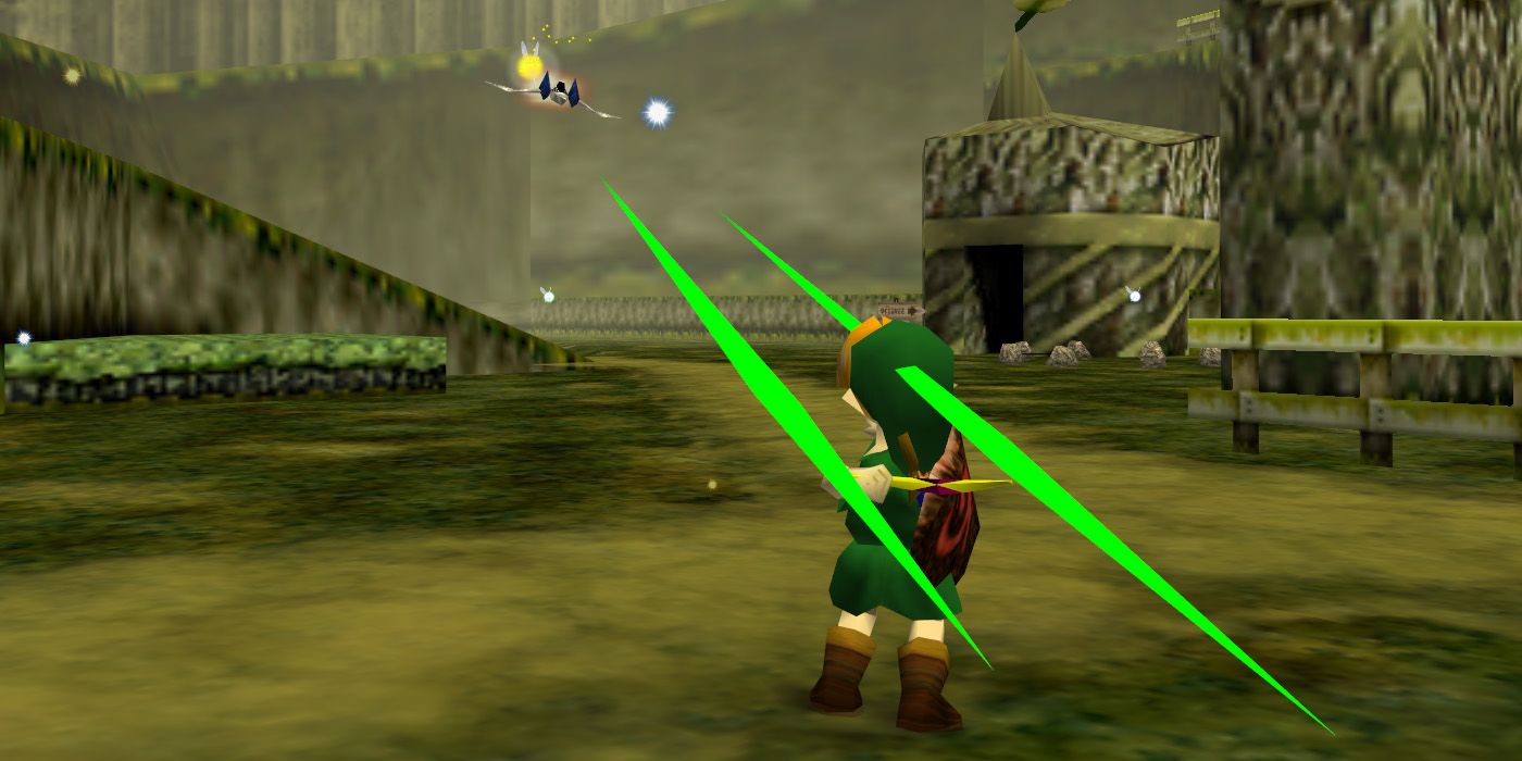 Ocarina of Time Arwing Zelda