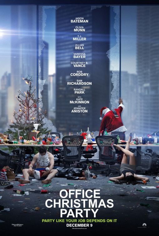 Office Christmas Party movie poster HD