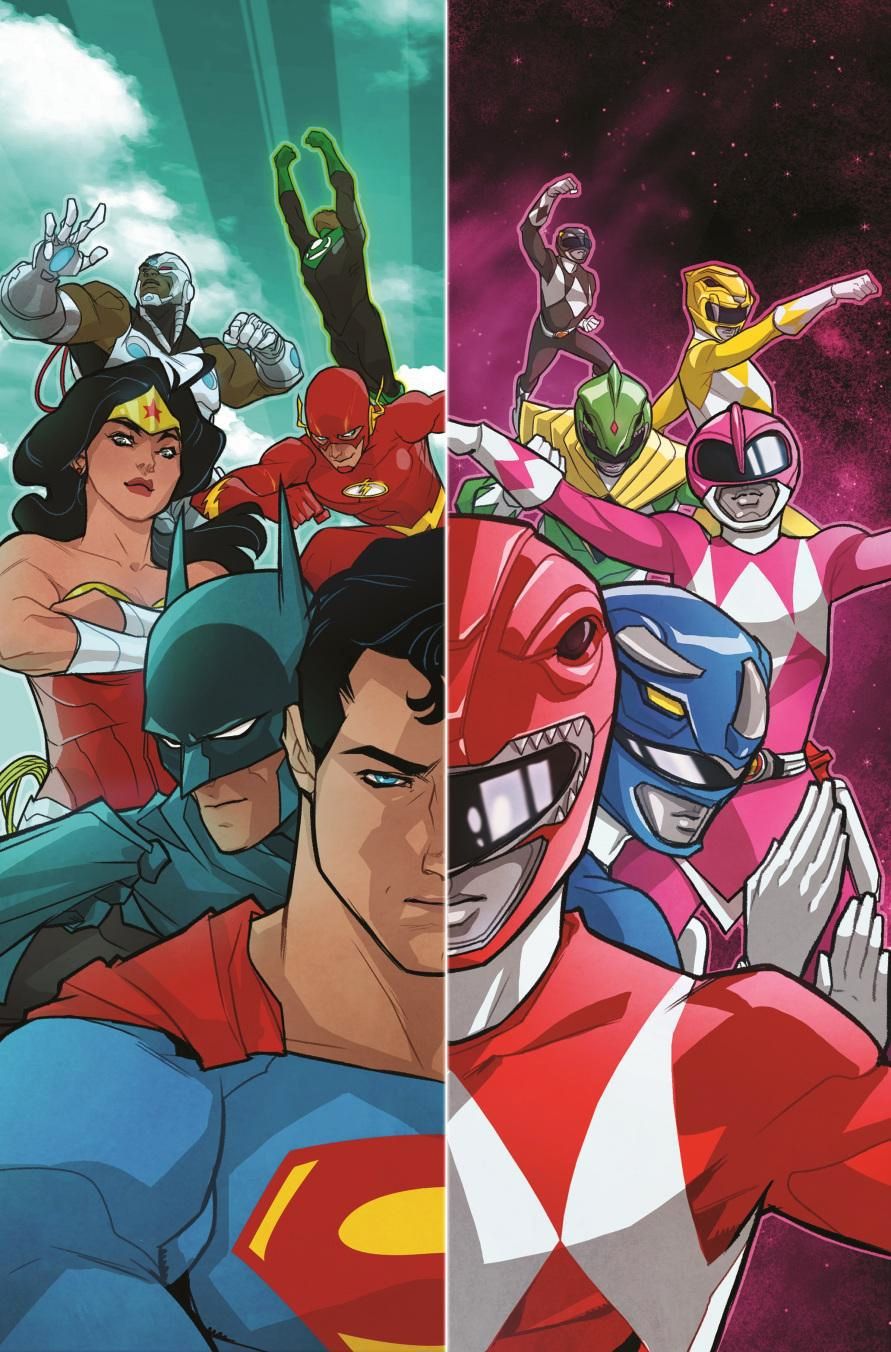 Power Rangers Justice League Poster