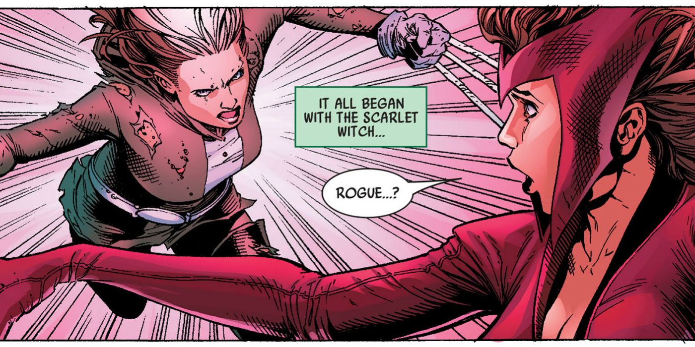 Rogue kills Scarlet Witch in Uncanny Avengers