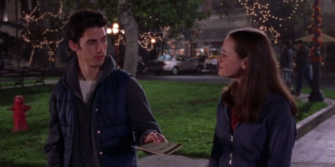Rory and Jess in Gilmore Girls with Howl
