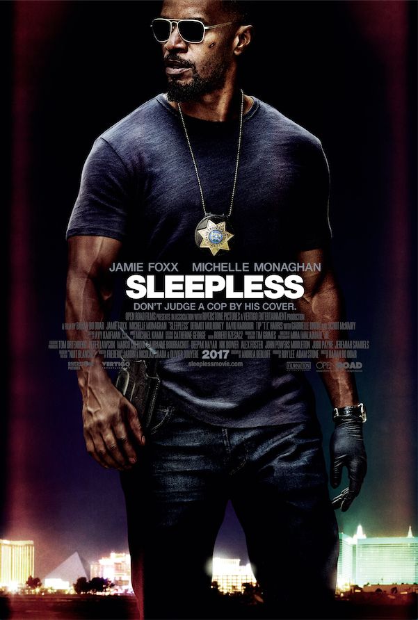 Sleepless Poster Jamie Foxx