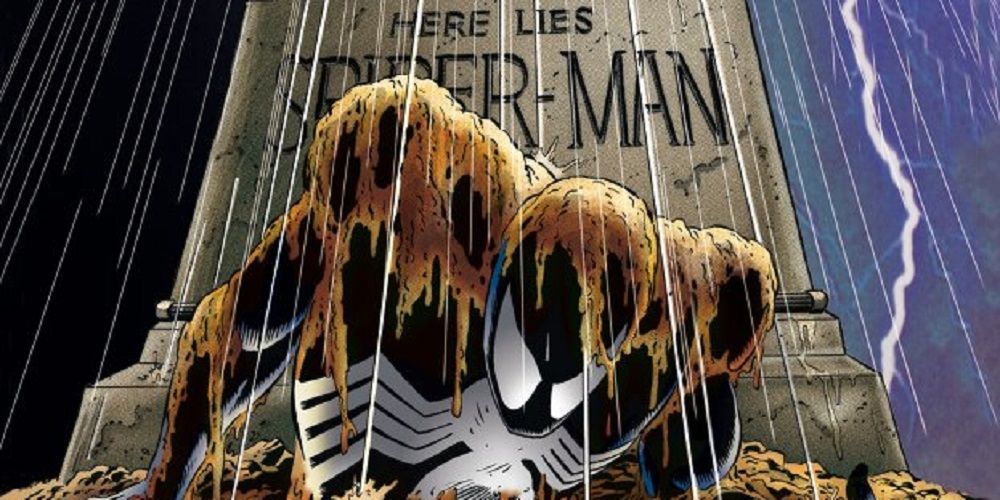 Spider-Man buried alive in Kraven's Last Hunt