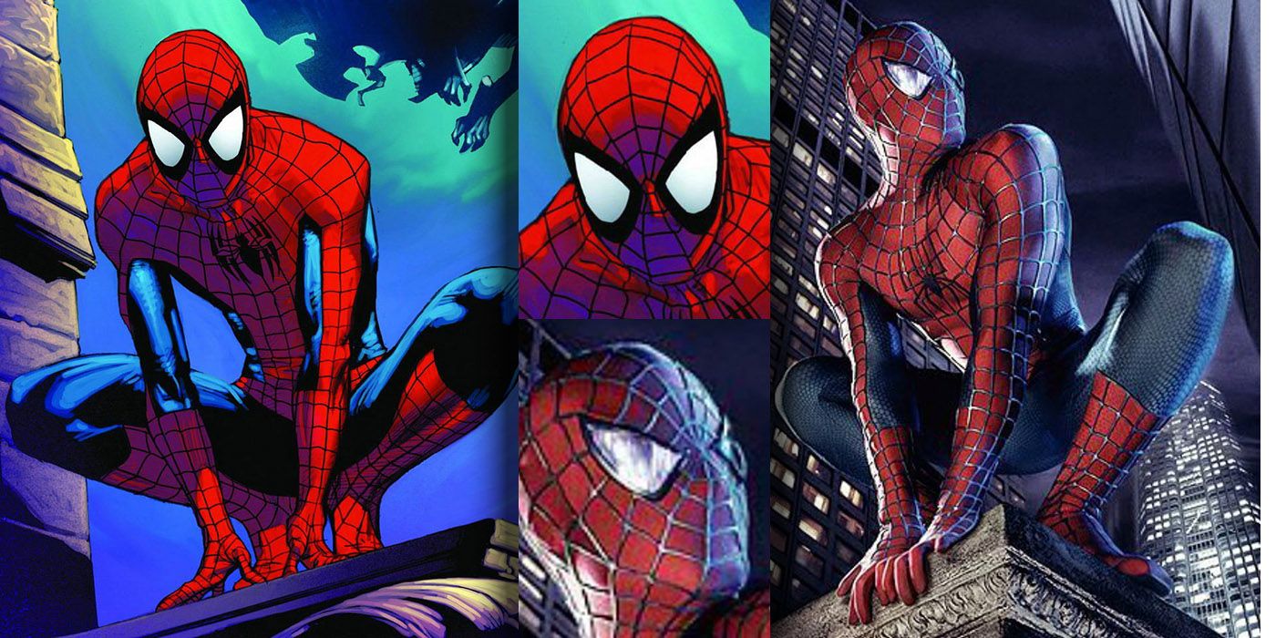 Spider-Man costume - Comic vs Movie