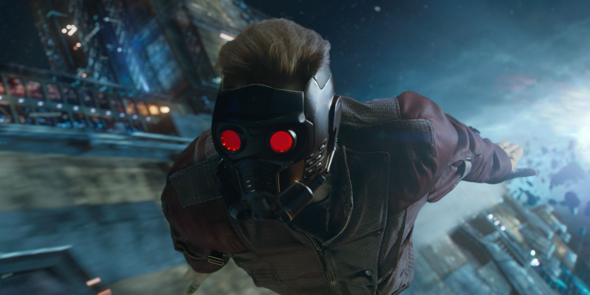 Star-Lord in space from Guardians of the Galaxy
