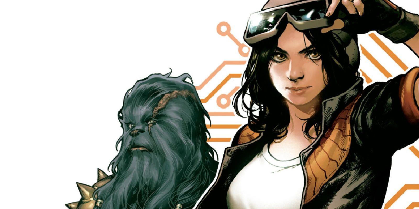 Cover of Doctor Aphra run-off Star Wars comic with Aphra and Black Krranstan 