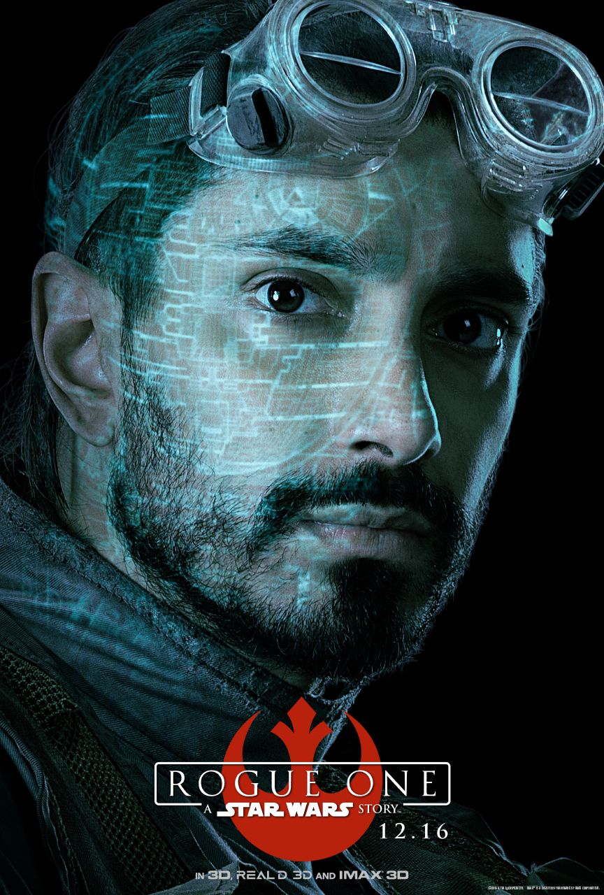 Star Wars Rogue One - Bodhi Rook character poster