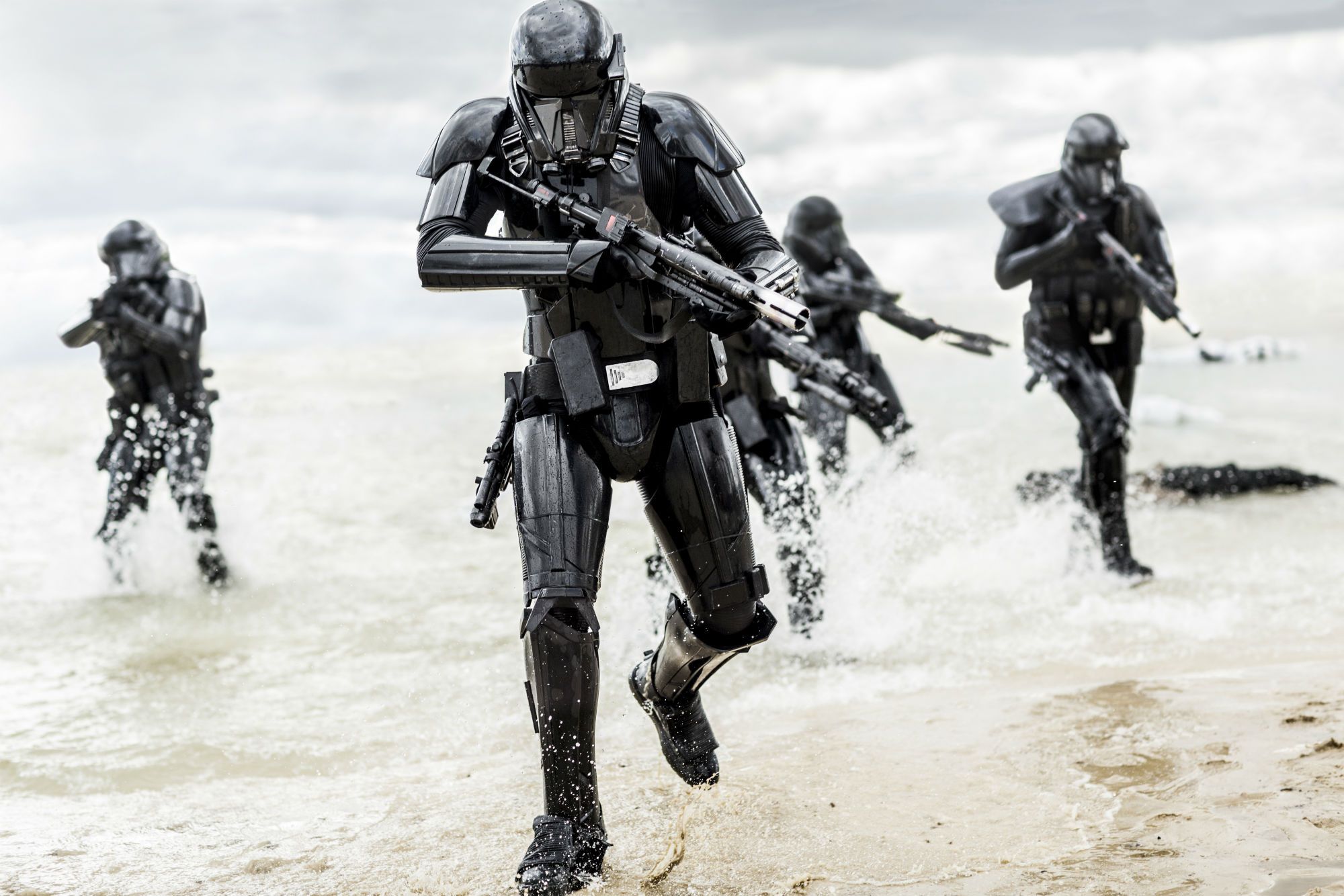 Star Wars: Rogue One HD Photo - Death Troopers on Beach