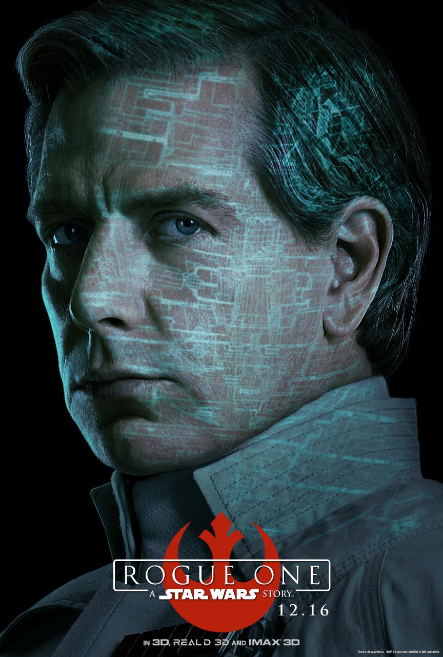 Star Wars Rogue One - Orson Krennic character poster