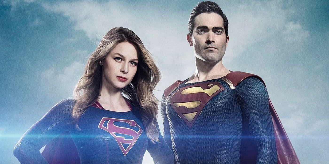 Supergirl and Superman Team Up
