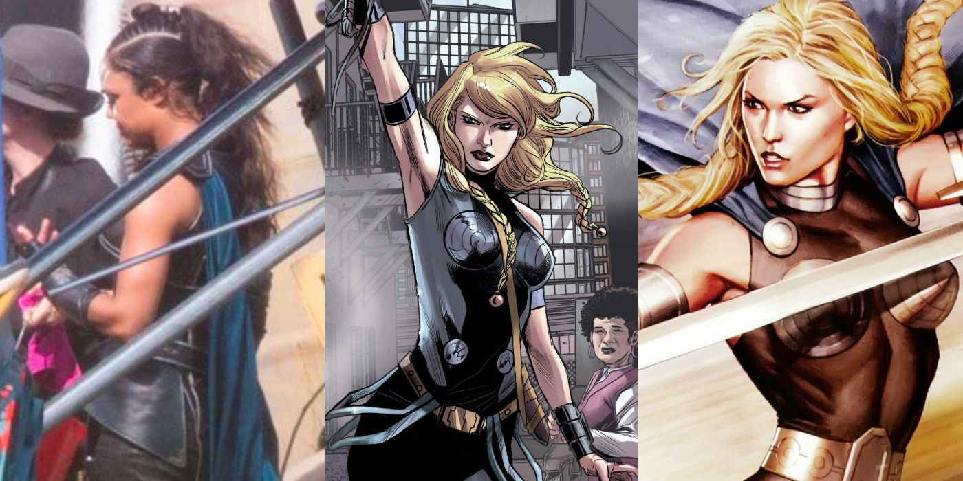 Tessa Thompson as Valkyrie in Thor Ragnarok comic comparison