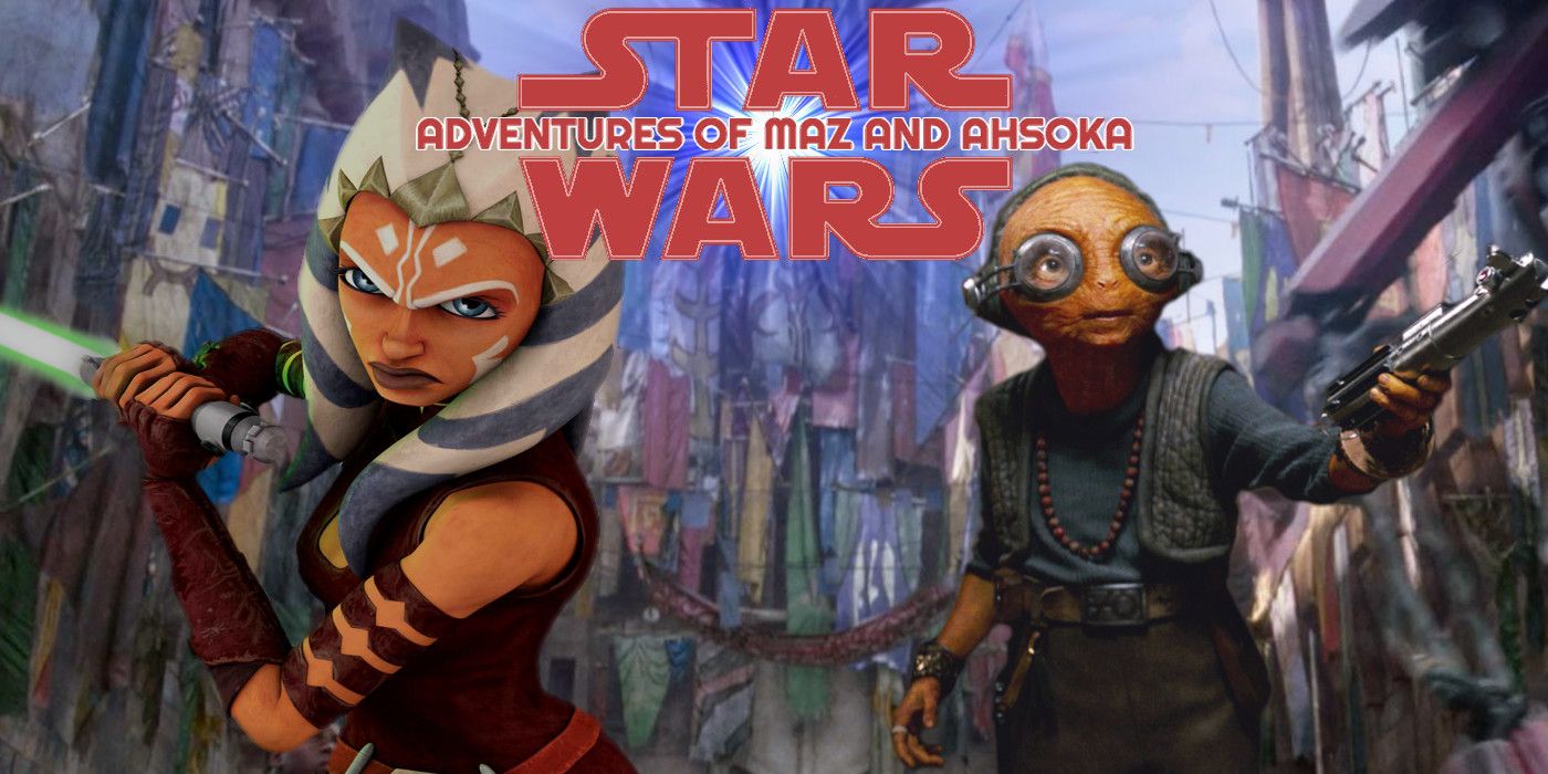 The Adventures of Maz and Ahsoka cover