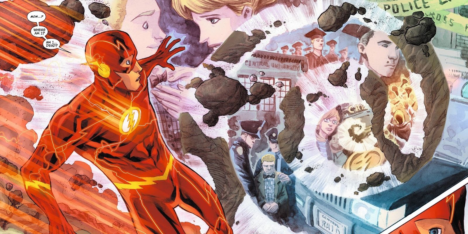 The flash in the Speed Force