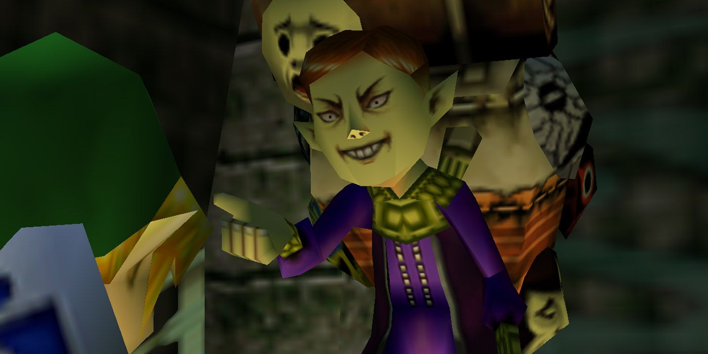 The Happy Mask Salesman, Possibly Ben's Father And Murderer in Zelda