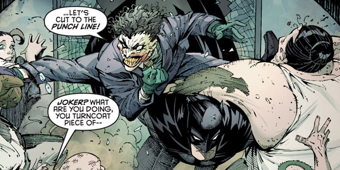 The Joker and Batman Break into Arkham Asylum