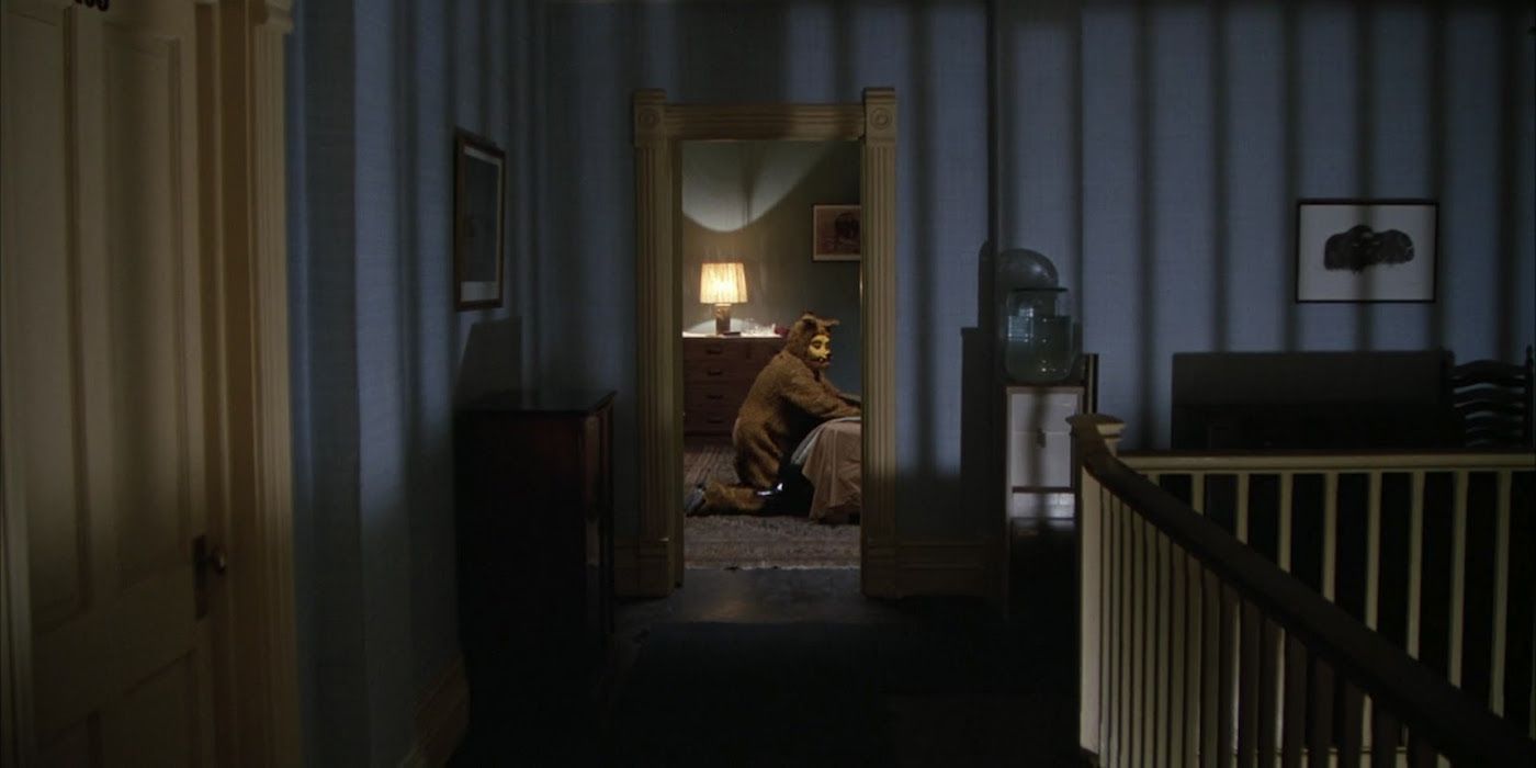 Never interrupt The Shining's Dog-Suit Guy when he's working