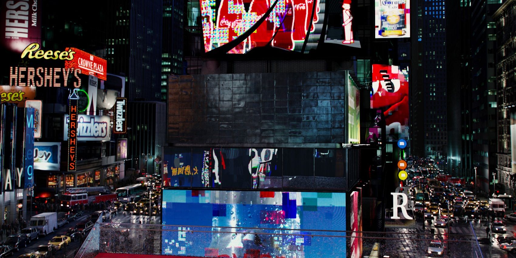 Times Square in The Amazing Spider-Man 2