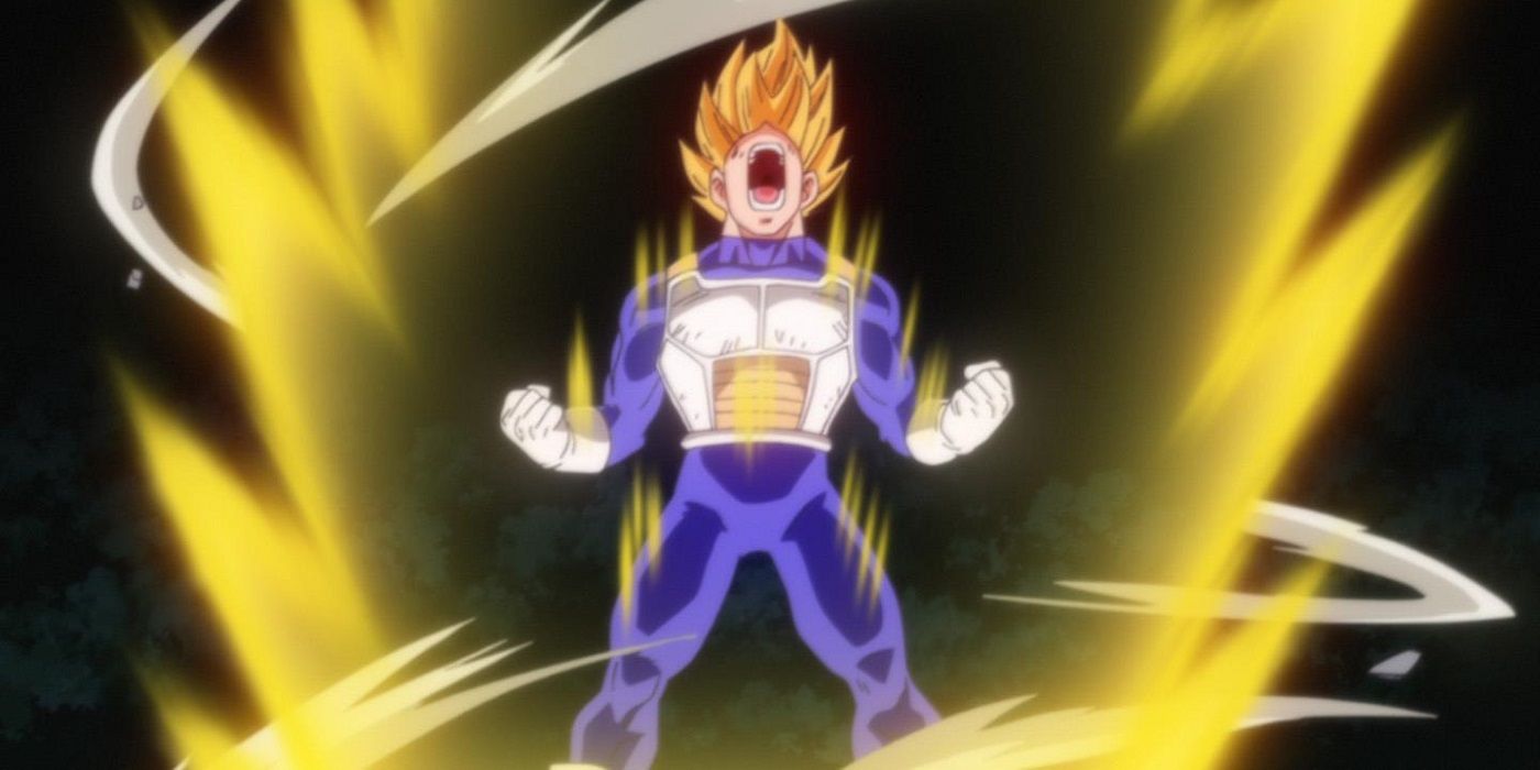 Vegeta's Super Saiyan form in Dragon Ball Z