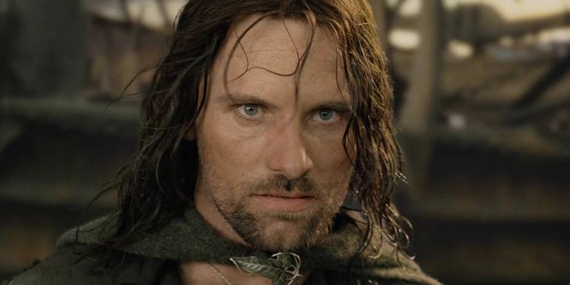 Viggo Mortensen as Aragorn in Lord of the Rings.