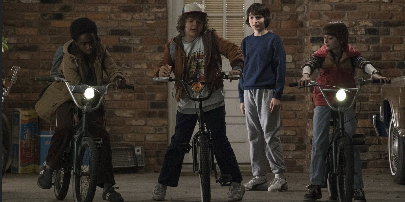 Will and friends in Stranger Things