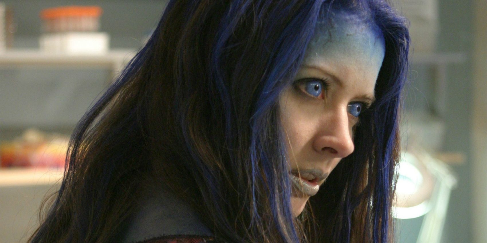 Amy Acker as Illyria on Angel