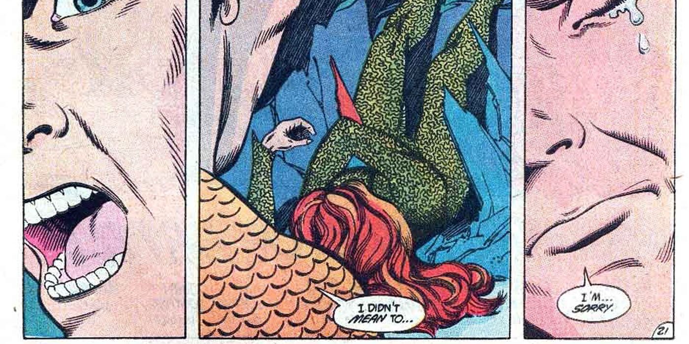 Aquaman kills Mera