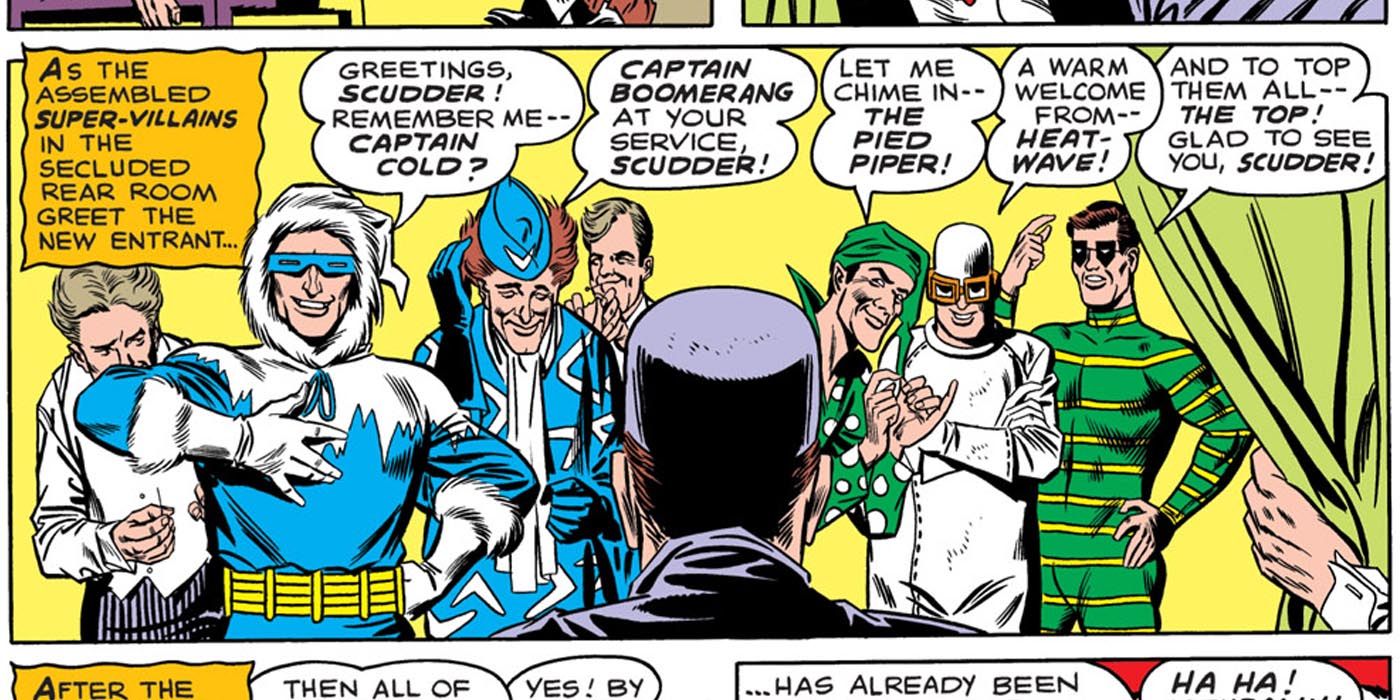 First appearance of Captain Cold Leonard Snart and the Rogues
