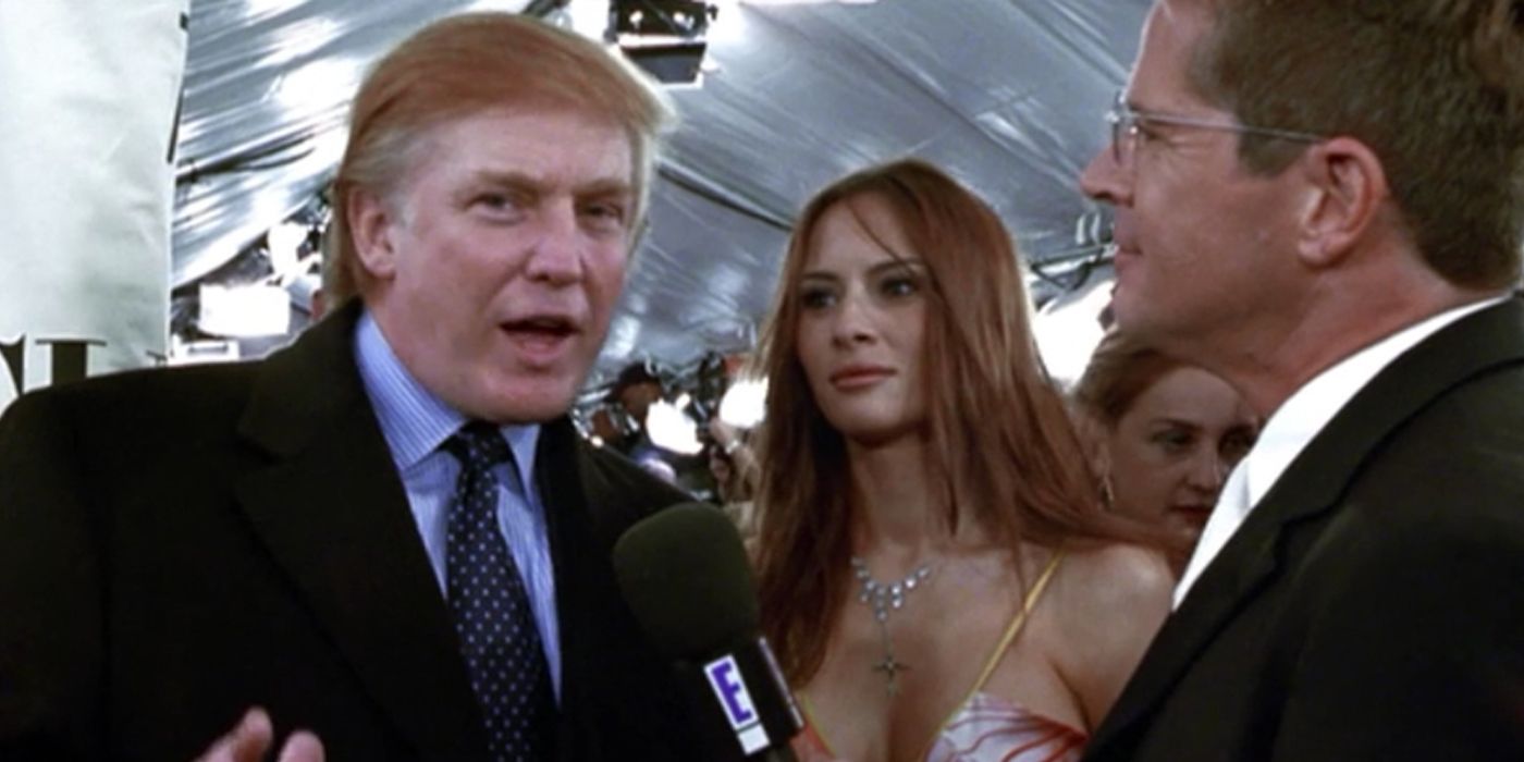 Donald and Melania Trump in Zoolander