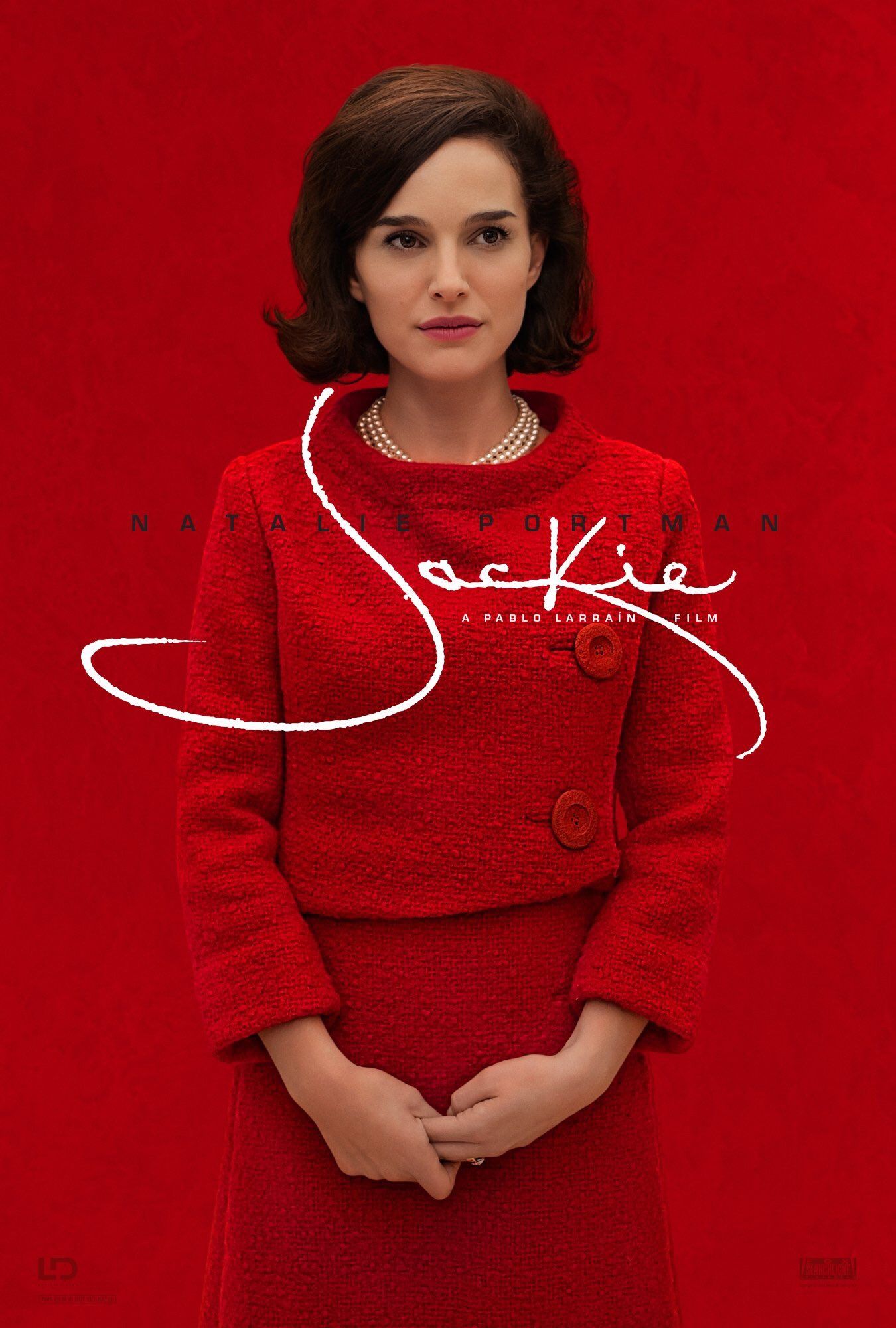 Jackie (2016) Poster with Natalie Portman