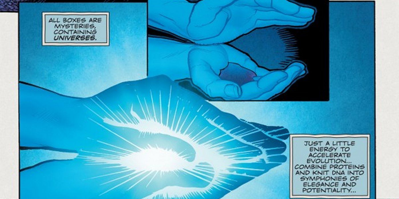 Doctor Manhattan creates life - Watchmen DC