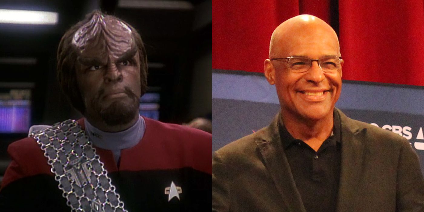 Michael Dorn as Worf on Star Trek: Deep Space Nine