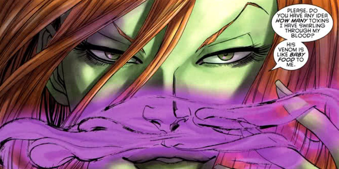 Poison Ivy immune to Joker venom