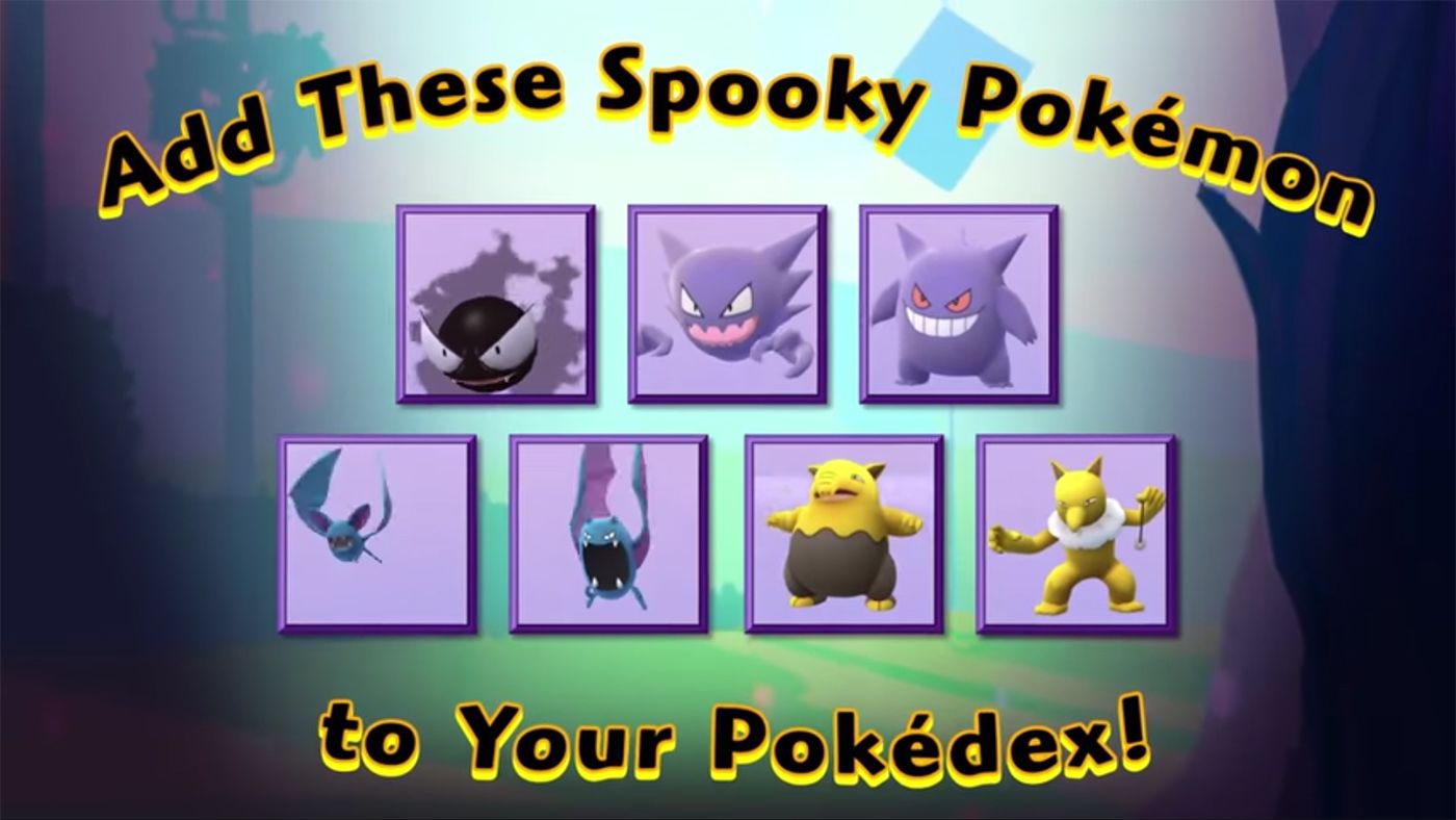 Pokemon GO offers up a Halloween-themed event