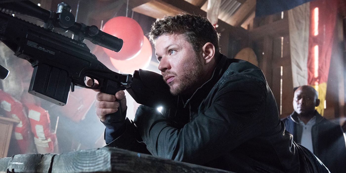 Ryan Phillippe se hace pasar por Bob Lee Swagger en el programa de televisión Shooter.