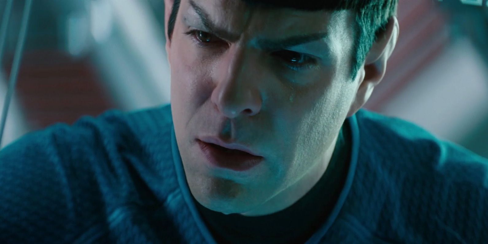 Star Trek Into Darkness Spock Crying
