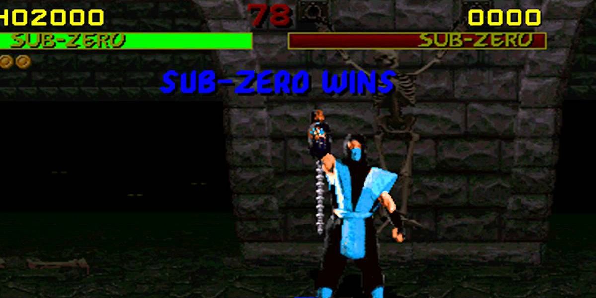 Sub-Zero's Fatality in Mortal Kombat
