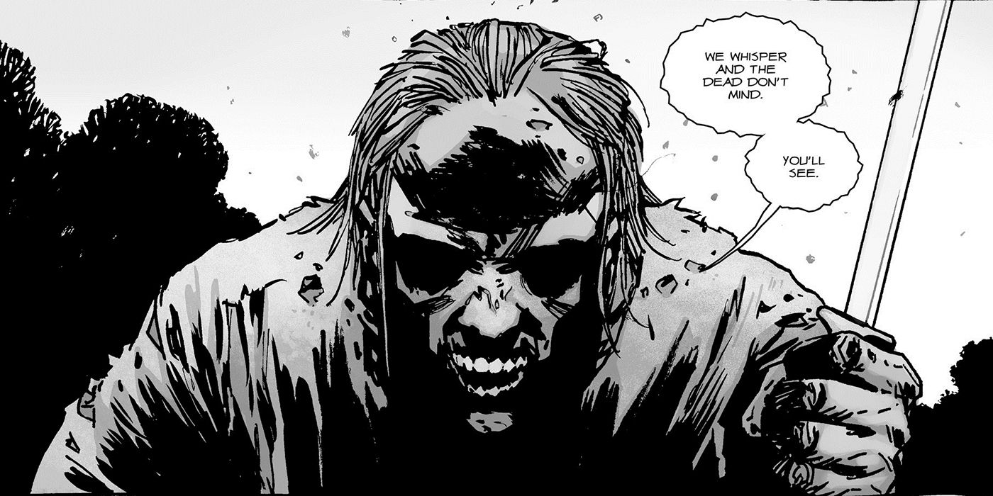 Walking Dead: Negan Meets Alpha - Could Comic Book Locale Be