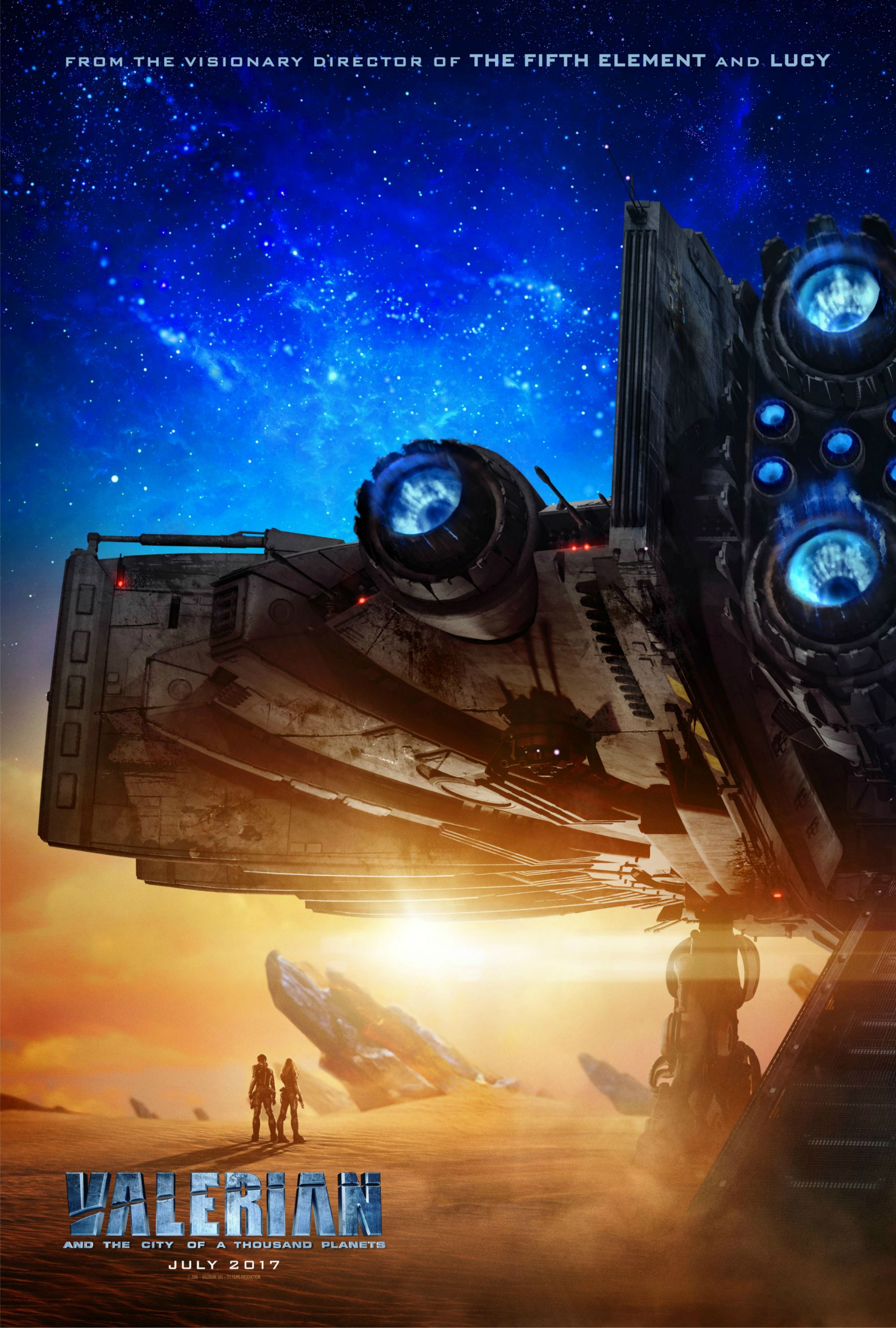 New Valerian Poster, Images & New York Comic-Con Details Arrive
