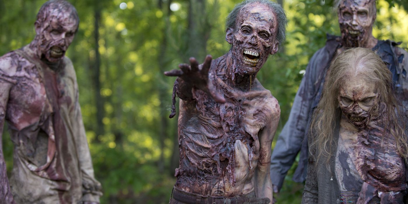 Walking Dead Decaying Zombies