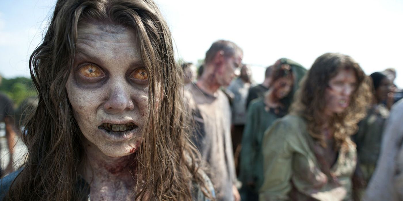 Walking Dead Zombie Walker Eye Blinks