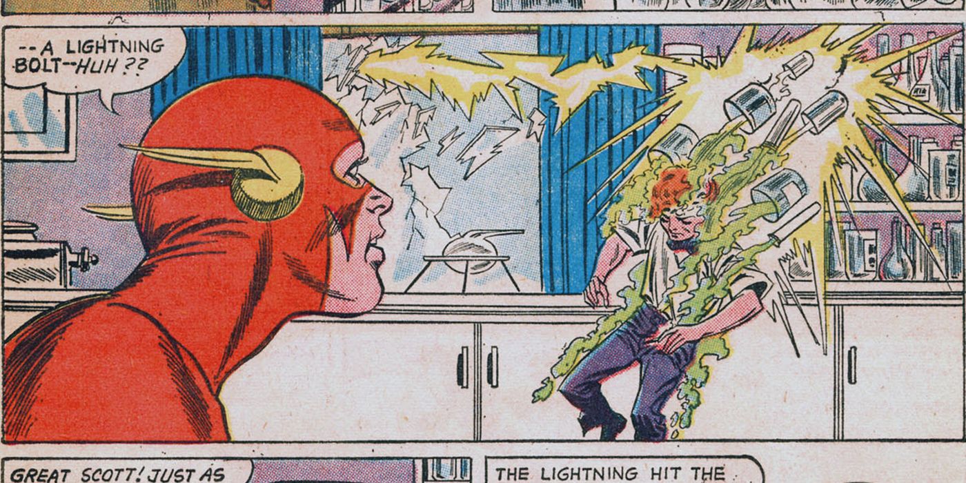 Wally West getting his powers