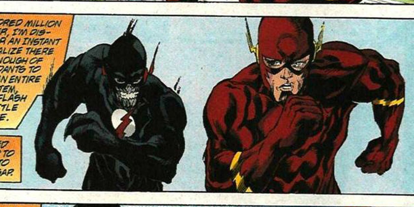 Wally West The Flash outruns Death
