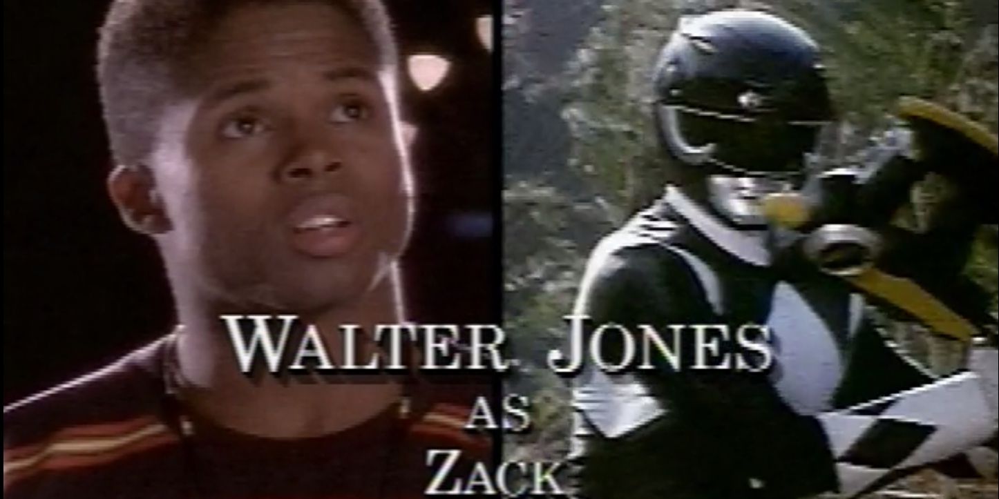 Walter Jones as Black Ranger in Power Rangers
