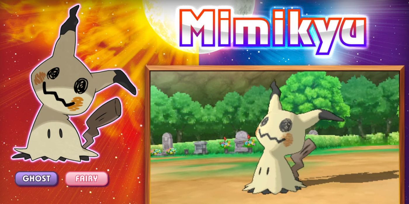 Mimikyu, from the Pokemon SM debut trailer