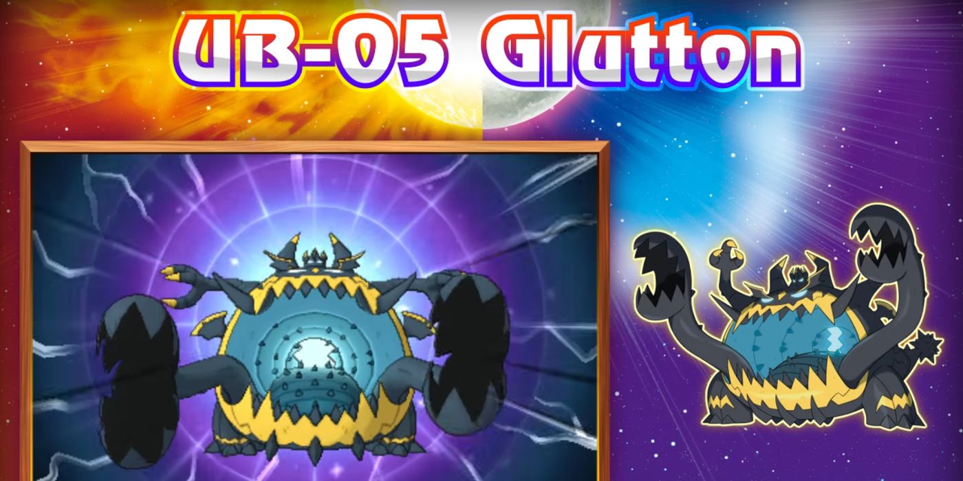 UB-05 Gluttony, from the Pokemon SM Ultra Beasts II trailer
