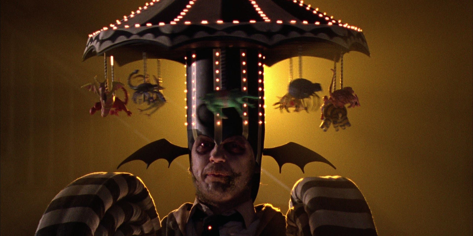 Michael Keaton in Beetlejuice with Carousel Hat