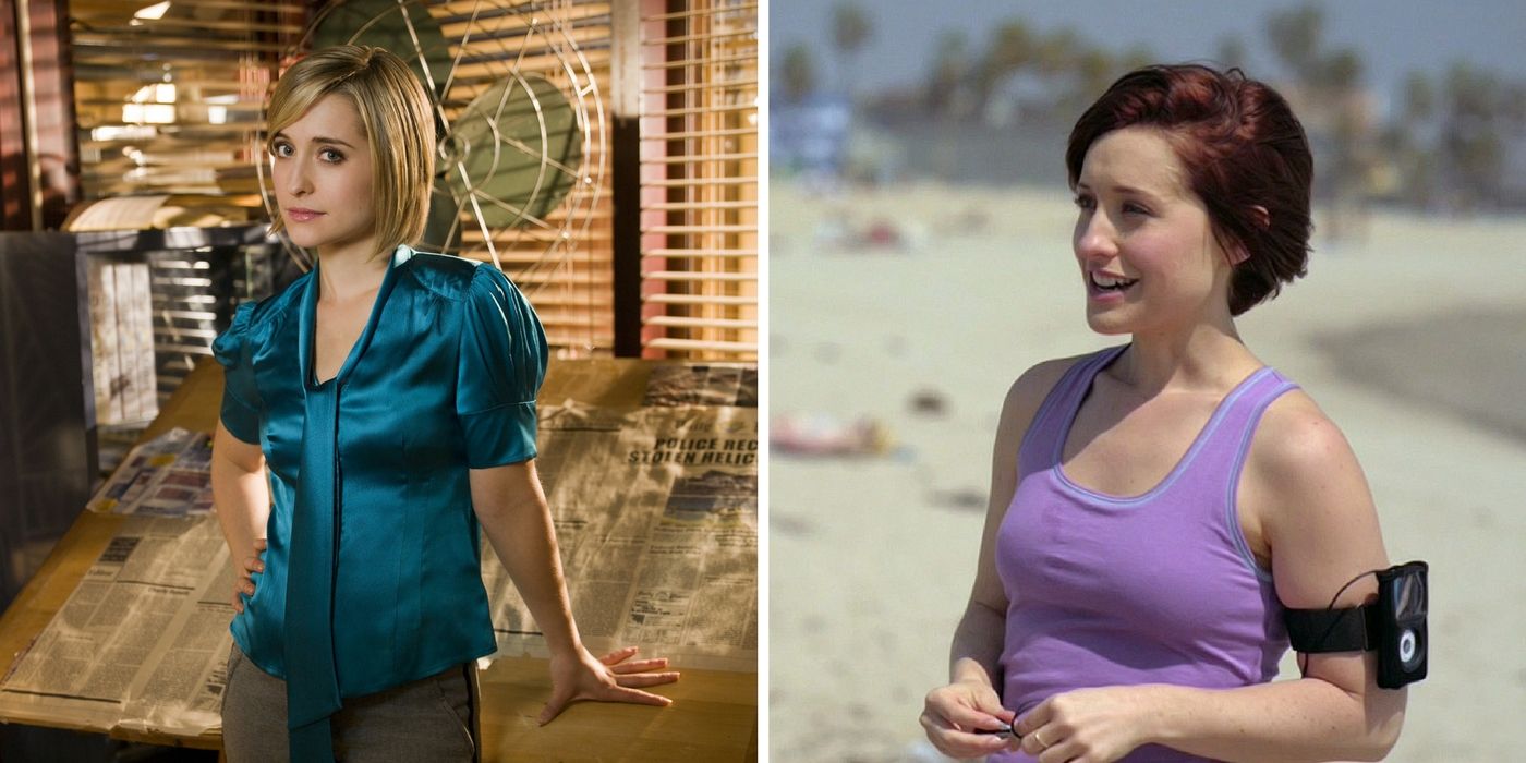 Allison Mack in Smallville and Wilfred