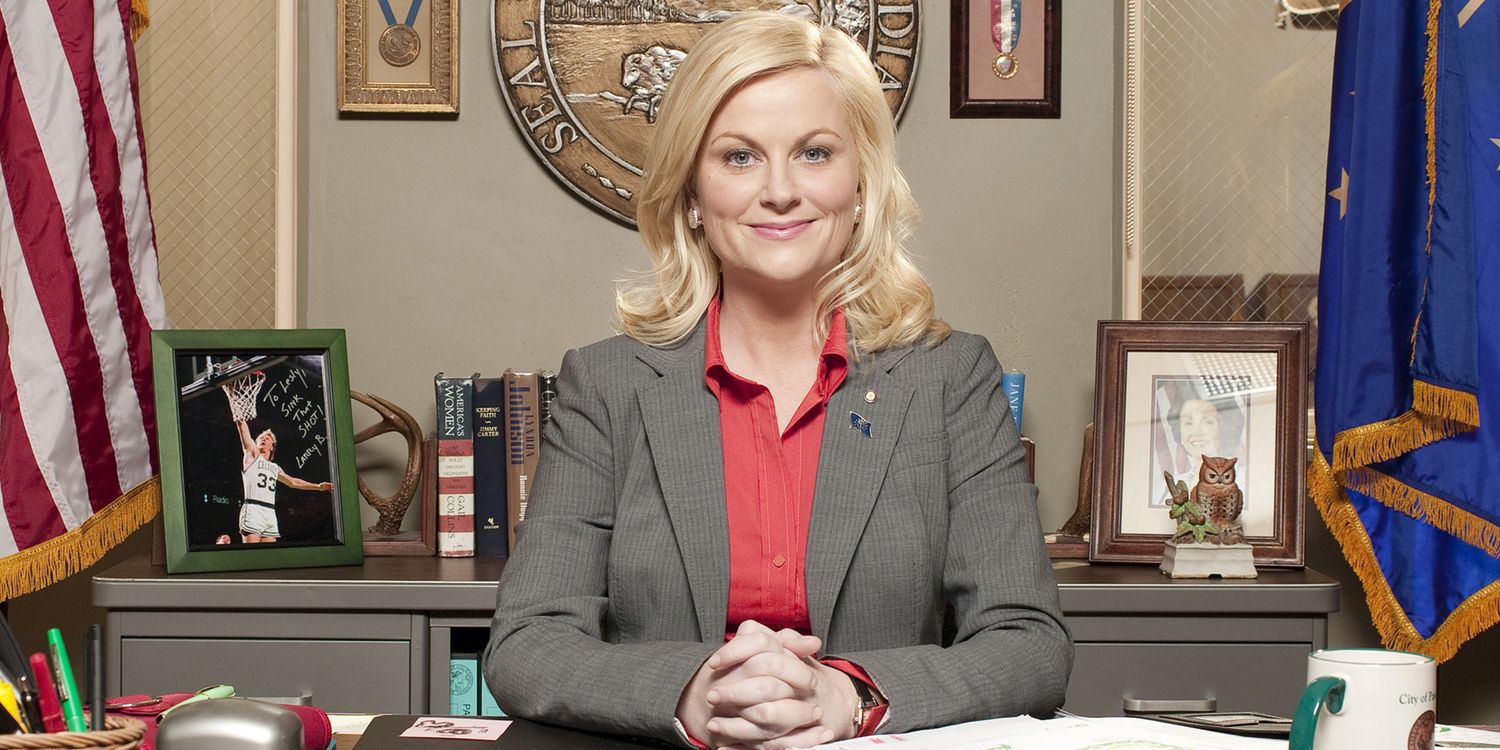 Amy Poehler as Leslie Knope Amy Poehler in Parks and Rec